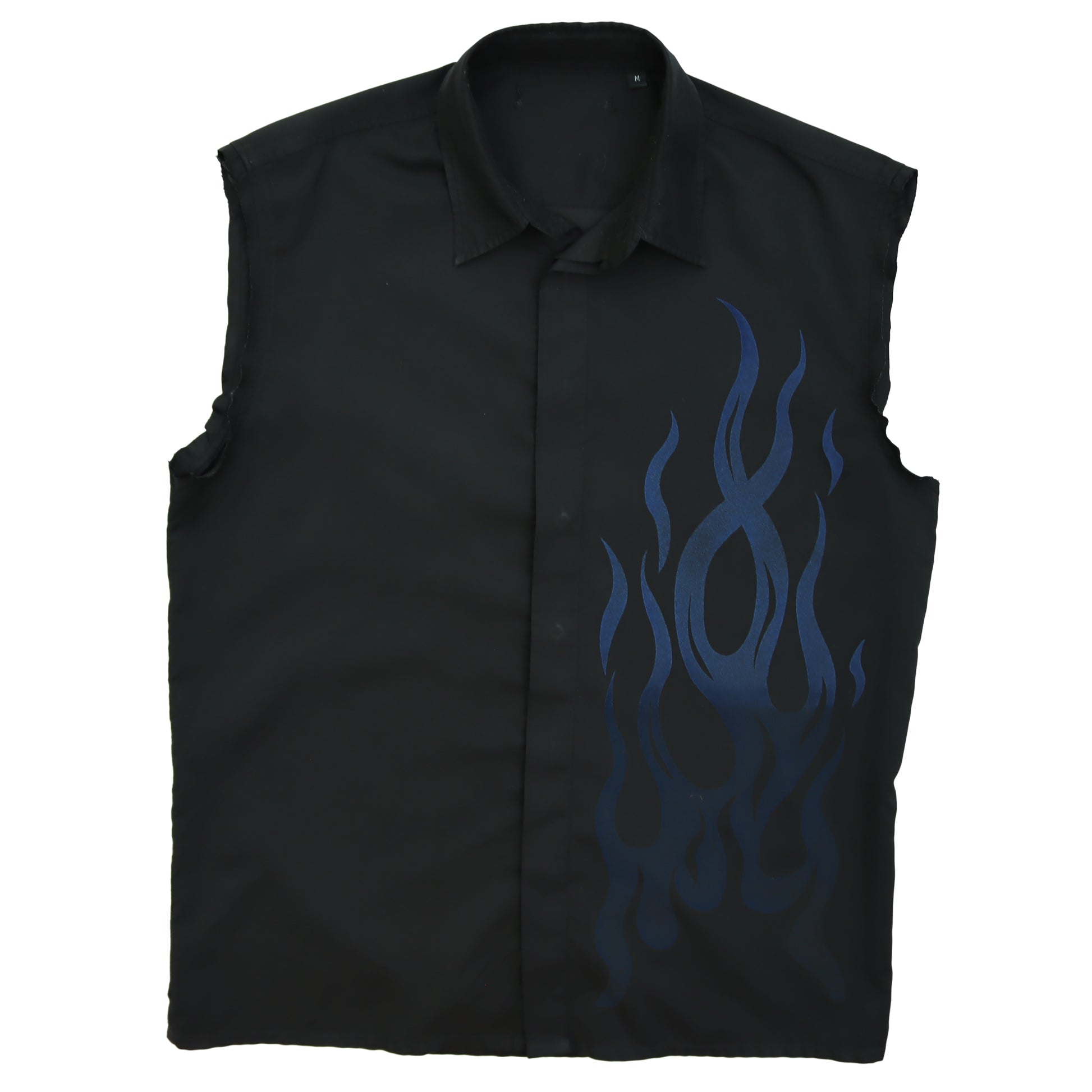 Tribal Flame Sleeveless Shirt Size M