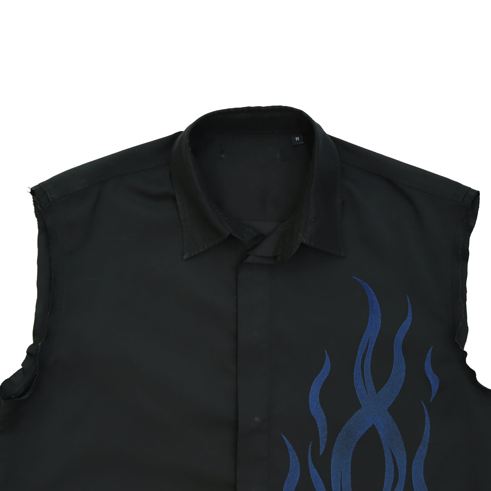 Tribal Flame Sleeveless Shirt Size M