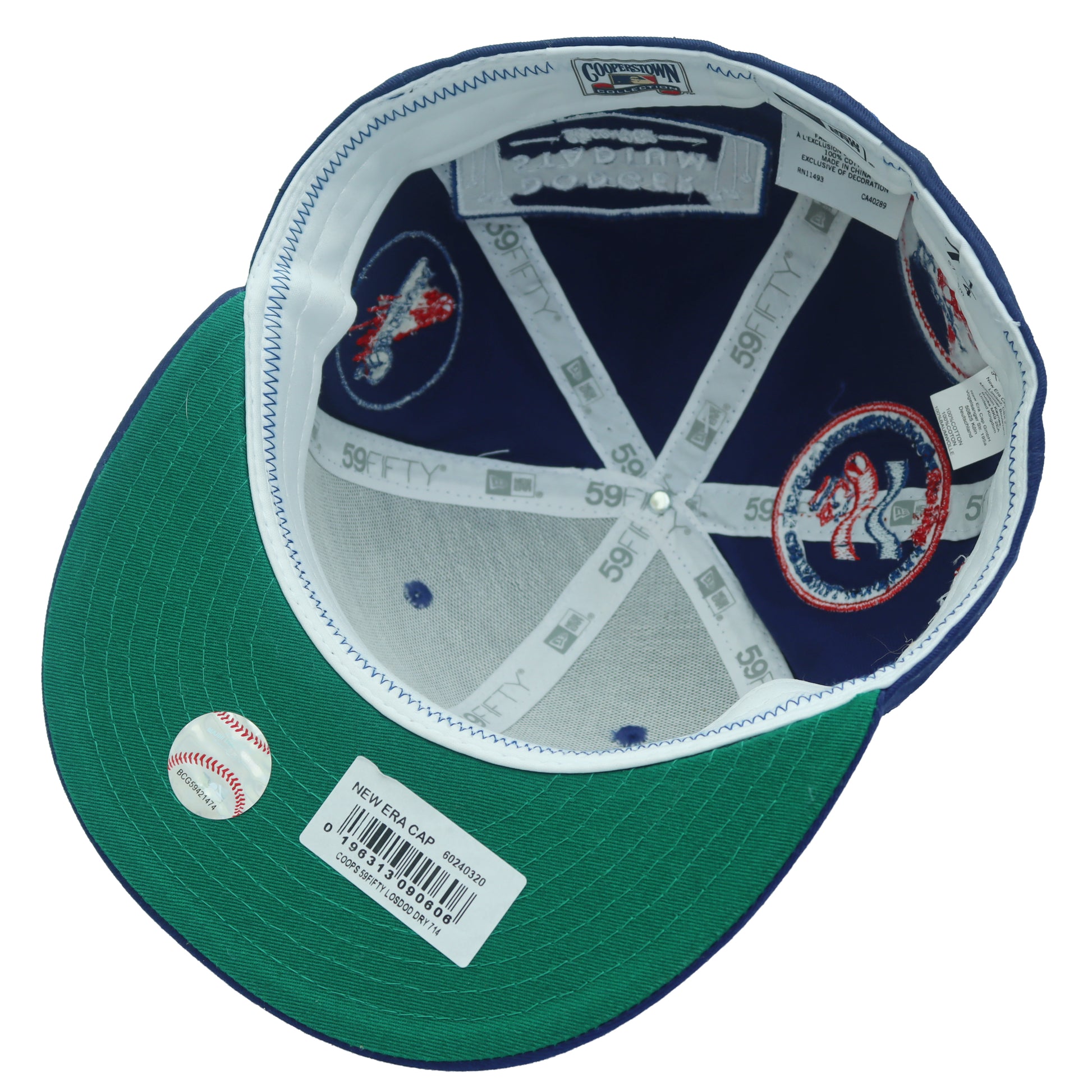New Era LA Dodgers Cap Size 7 1/4